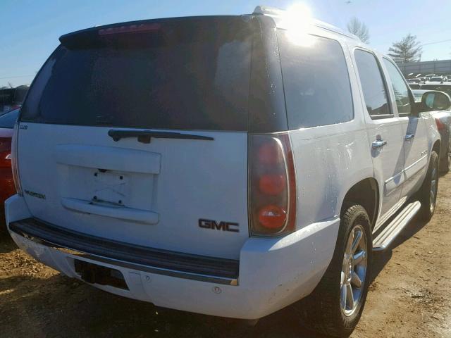 1GKFK63808J144795 - 2008 GMC YUKON DENA WHITE photo 4