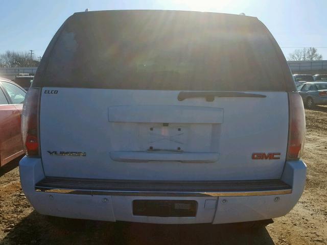 1GKFK63808J144795 - 2008 GMC YUKON DENA WHITE photo 9