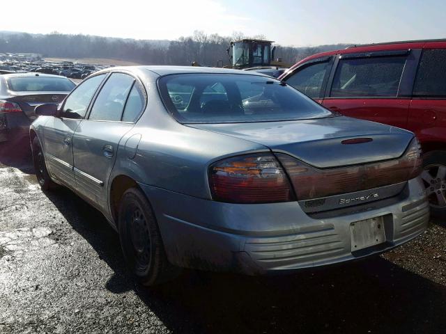 1G2HX54K134197656 - 2003 PONTIAC BONNEVILLE BLUE photo 3