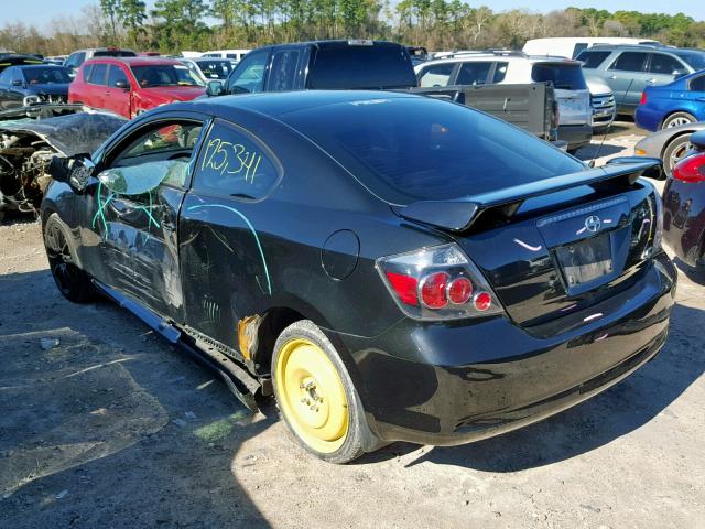 JTKDE167X90286992 - 2009 TOYOTA SCION TC შავი ფოტო 3