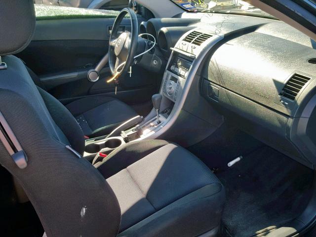 JTKDE167X90286992 - 2009 TOYOTA SCION TC შავი ფოტო 5