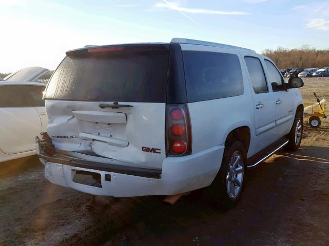 1GKFK66887J231970 - 2007 GMC YUKON XL D WHITE photo 4