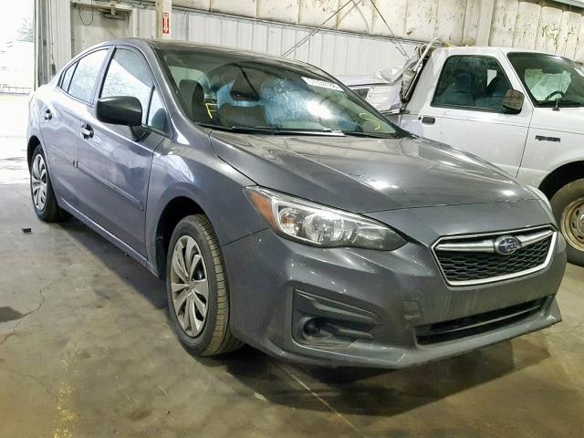 4S3GKAA62J3619197 - 2018 SUBARU IMPREZA GRAY photo 1