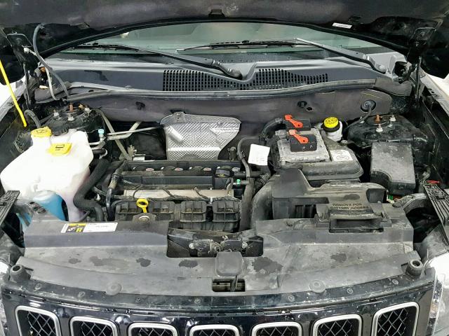 1C4NJCBA4GD703209 - 2016 JEEP COMPASS SP შავი ფოტო 7