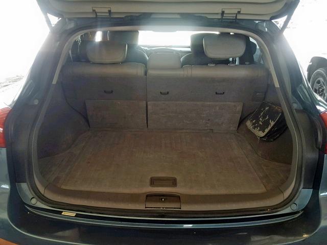 JNKAJ09E68M305635 - 2008 INFINITI EX35 BASE BLUE photo 9