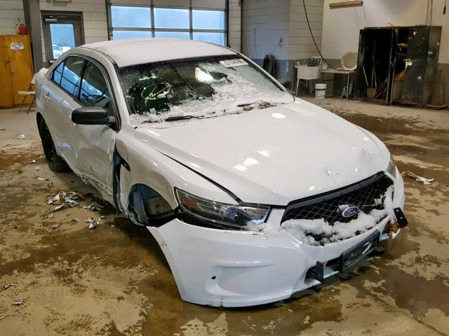 1FAHP2MK4FG167974 - 2015 FORD TAURUS POL WHITE photo 1