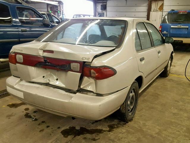 1N4AB41D4WC709213 - 1998 NISSAN SENTRA E SILVER photo 4