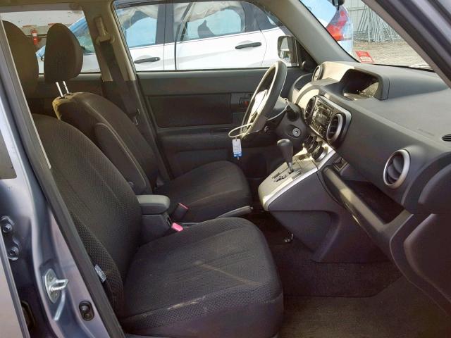 JTLKE50E091093374 - 2009 TOYOTA SCION XB TEAL photo 5