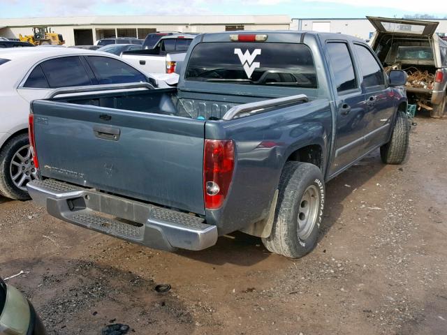 1GCCS139978207263 - 2007 CHEVROLET COLORADO BLUE photo 4