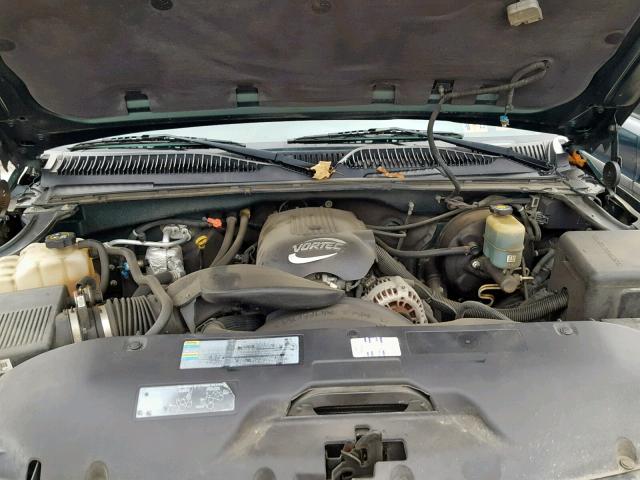 2GTEK19VX21255508 - 2002 GMC NEW SIERRA GREEN photo 7