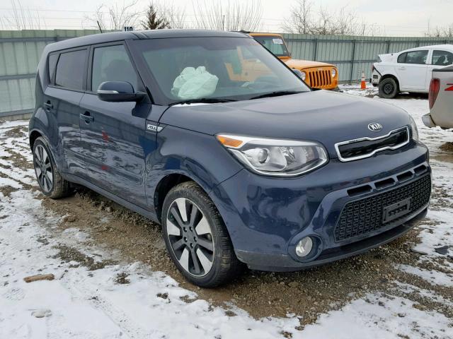 KNDJX3A51E7104765 - 2014 KIA SOUL ! BLUE photo 1