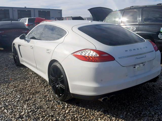 WP0AB2A74CL060503 - 2012 PORSCHE PANAMERA S WHITE photo 3