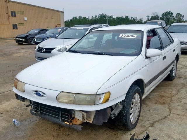 1FACP52U9NA264301 - 1992 FORD TAURUS GL WHITE photo 2