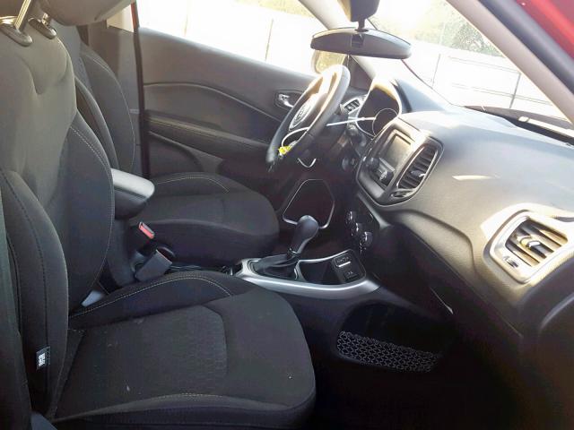 3C4NJCAB8JT468020 - 2018 JEEP COMPASS SP 红色 照片 5