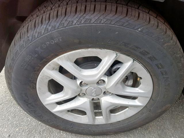 3C4NJCAB8JT468020 - 2018 JEEP COMPASS SP 红色 照片 9