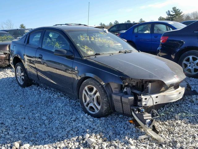 1G8AW12F44Z133379 - 2004 SATURN ION LEVEL BLACK photo 1