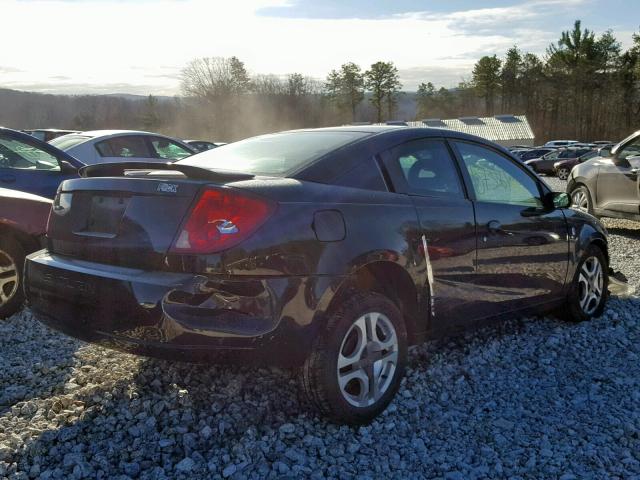 1G8AW12F44Z133379 - 2004 SATURN ION LEVEL BLACK photo 4
