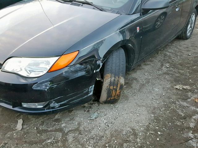1G8AW12F44Z133379 - 2004 SATURN ION LEVEL BLACK photo 9