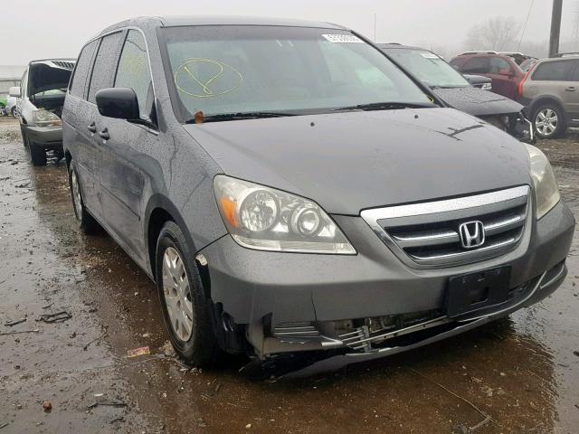 5FNRL38227B075428 - 2007 HONDA ODYSSEY LX GRAY photo 1