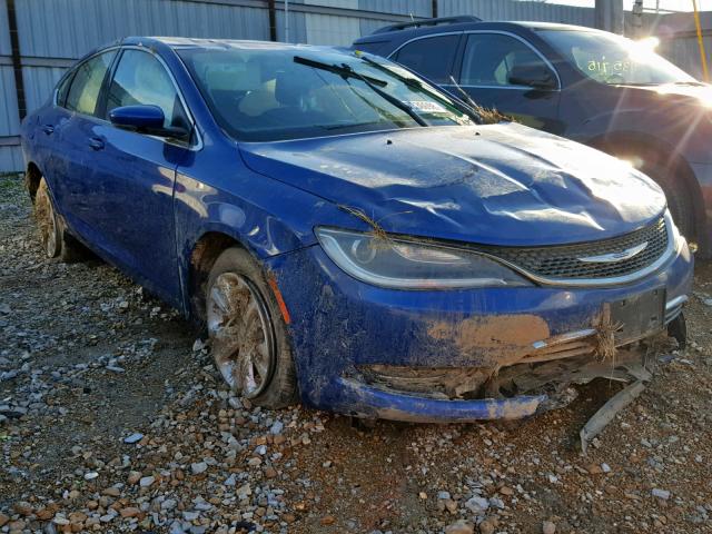 1C3CCCAB4GN125008 - 2016 CHRYSLER 200 LIMITE BLUE photo 1