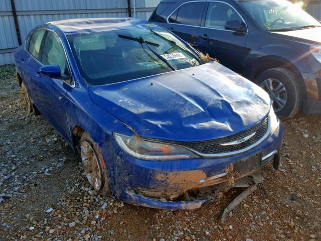 1C3CCCAB4GN125008 - 2016 CHRYSLER 200 LIMITE BLUE photo 9