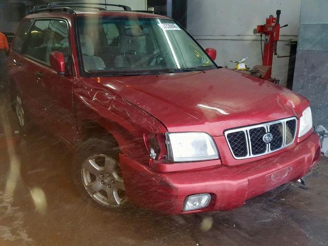 JF1SF65681H739424 - 2001 SUBARU FORESTER S Qırmızı foto 1