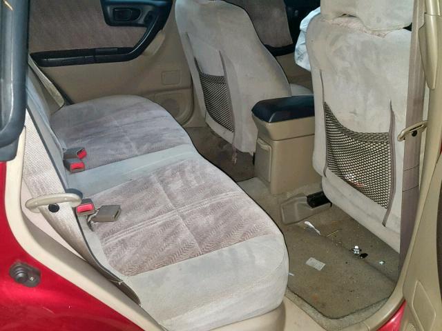 JF1SF65681H739424 - 2001 SUBARU FORESTER S Qırmızı foto 6