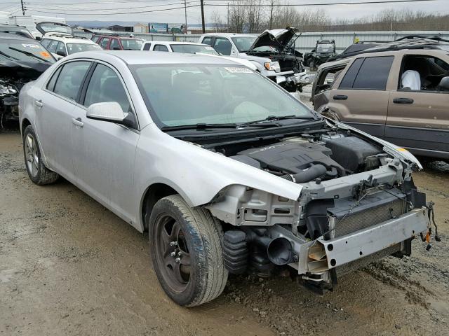 1G1ZC5E00A4102275 - 2010 CHEVROLET MALIBU 1LT SILVER photo 1