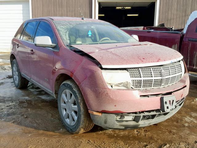 2LMDU88C87BJ05624 - 2007 LINCOLN MKX RED photo 1