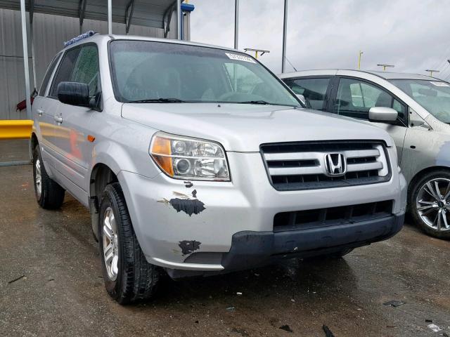 5FNYF18258B036213 - 2008 HONDA PILOT VP SILVER photo 1