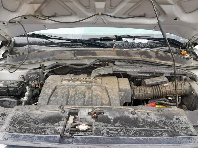 5FNYF18258B036213 - 2008 HONDA PILOT VP SILVER photo 7