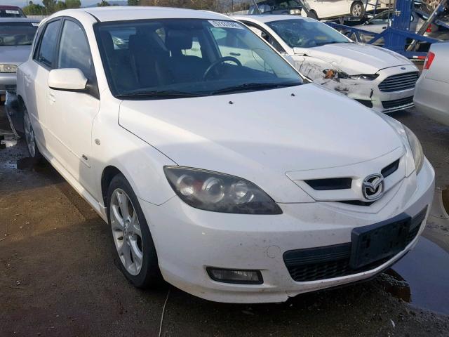 JM1BK344291197536 - 2009 MAZDA 3 S WHITE photo 1