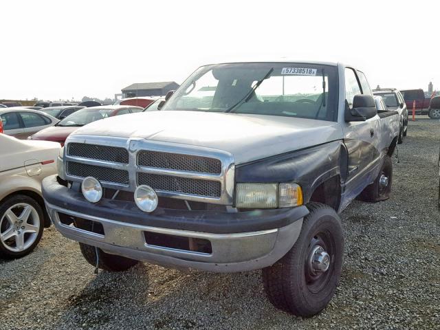 3B7KF23Z42M231965 - 2002 DODGE RAM 2500 TWO TONE photo 2