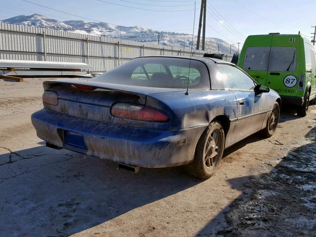 2G1FP22P8T2121480 - 1996 CHEVROLET CAMARO Z28 BLUE photo 4