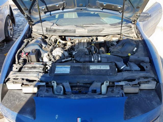 2G1FP22P8T2121480 - 1996 CHEVROLET CAMARO Z28 BLUE photo 7