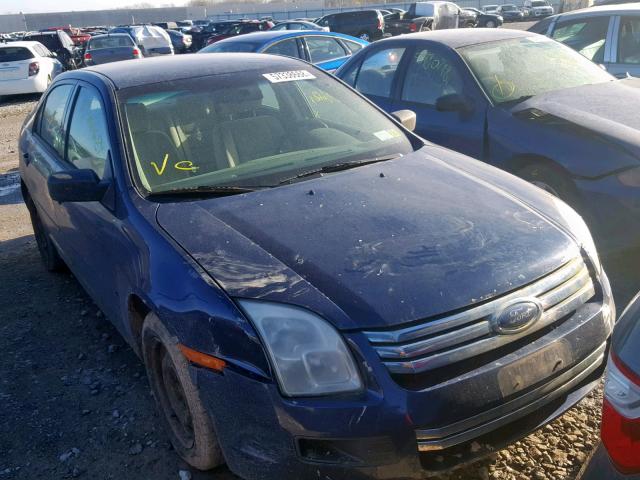 3FAFP06Z16R240863 - 2006 FORD FUSION S BLUE photo 1