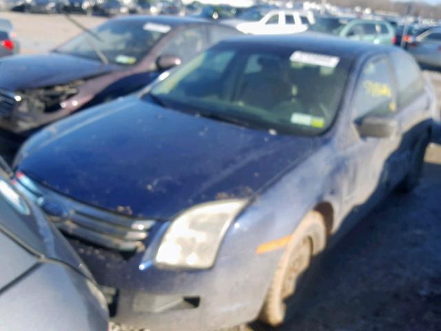 3FAFP06Z16R240863 - 2006 FORD FUSION S BLUE photo 2