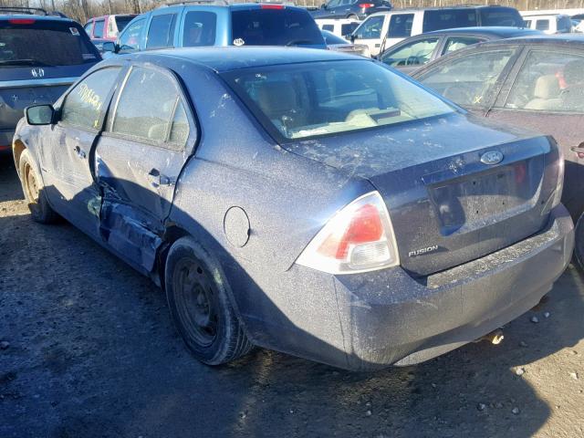 3FAFP06Z16R240863 - 2006 FORD FUSION S BLUE photo 3