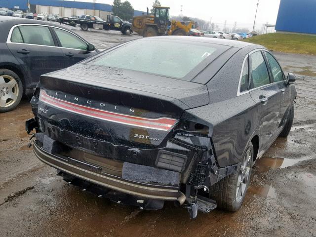 3LN6L5F94HR632978 - 2017 LINCOLN MKZ RESERV BLACK photo 4