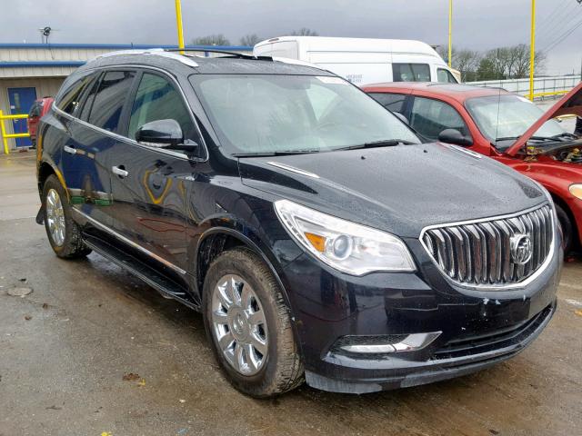 5GAKRCKD0DJ135058 - 2013 BUICK ENCLAVE BLACK photo 1