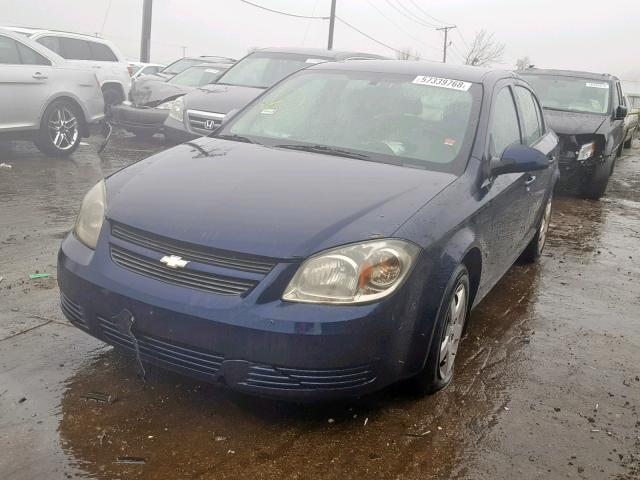 1G1AL58F787340016 - 2008 CHEVROLET COBALT LT BLUE photo 2