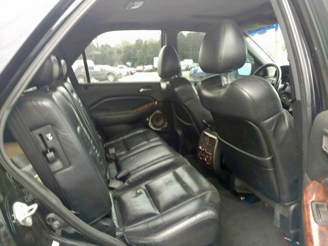 2HNYD18632H513791 - 2002 ACURA MDX TOURIN BLACK photo 6