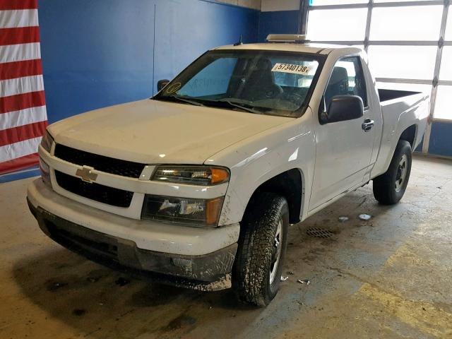 1GCGTBF92C8146428 - 2012 CHEVROLET COLORADO WHITE photo 2