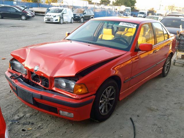WBACD4324WAV62778 - 1998 BMW 328 I AUTO RED photo 2