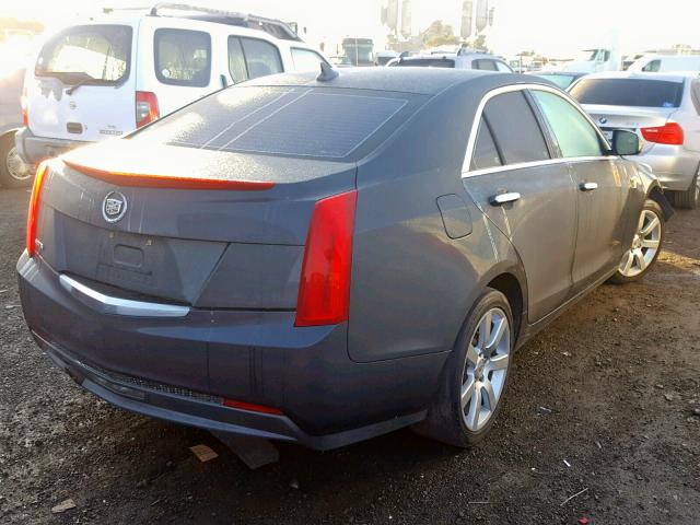 1G6AA5RA0E0179273 - 2014 CADILLAC ATS GRAY photo 4