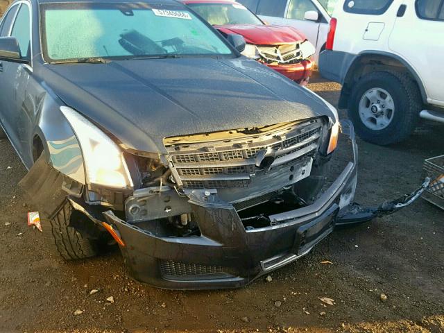 1G6AA5RA0E0179273 - 2014 CADILLAC ATS GRAY photo 9