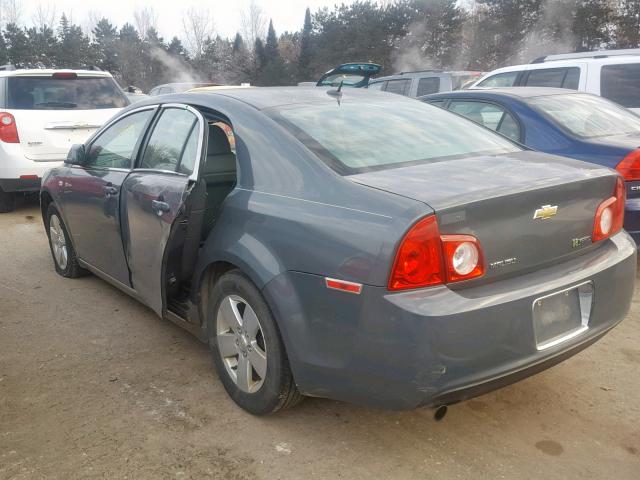 1G1ZF57538F153722 - 2008 CHEVROLET MALIBU HYB GRAY photo 3