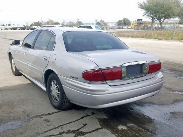 1G4HP54K424229747 - 2002 BUICK LESABRE CU SILVER photo 3