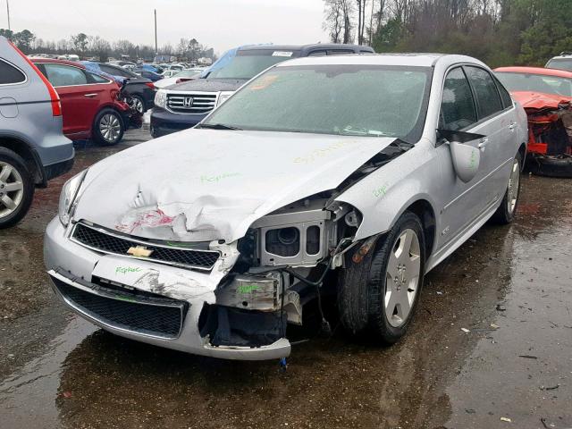 2G1WD57CX91172591 - 2009 CHEVROLET IMPALA SS SILVER photo 2