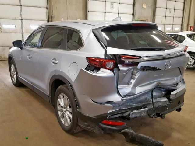 JM3TCBBY1G0113038 - 2016 MAZDA CX-9 TOURI GRAY photo 3